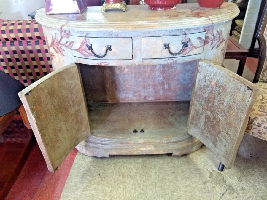 French Country Style Storage Cabinet