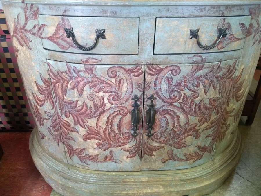 French Country Style Storage Cabinet