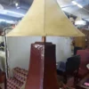 Oxblood Lamp with Shade - Three Hands Corp