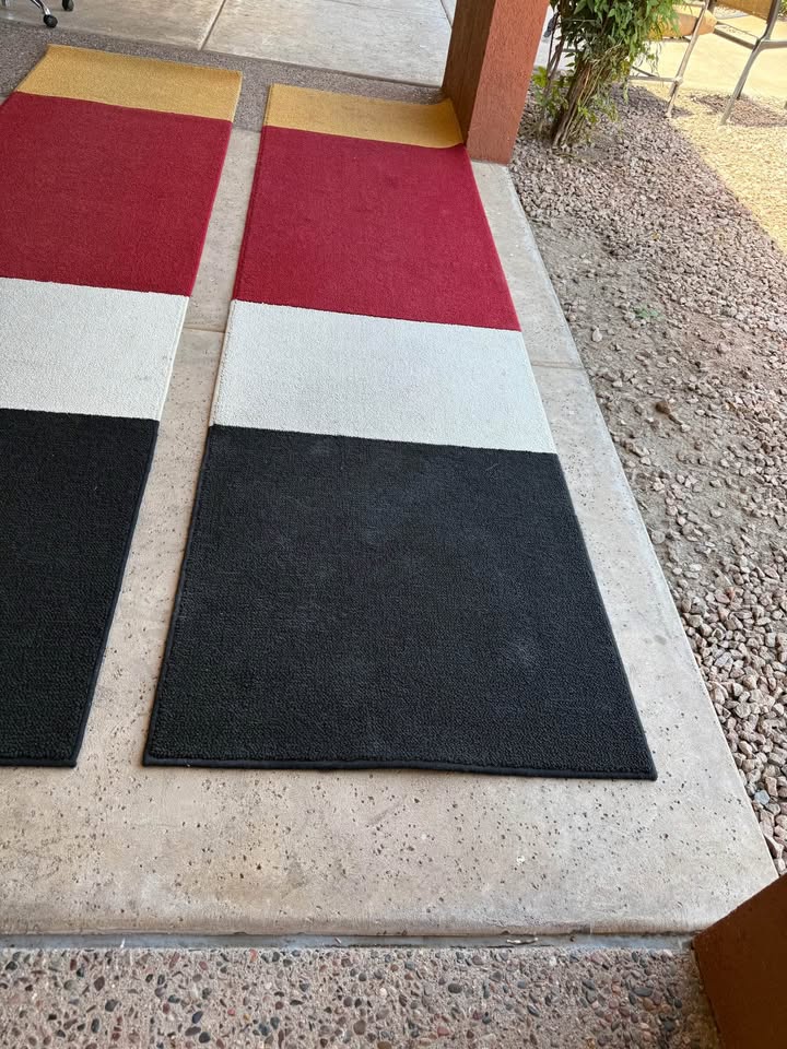 Pair of Modern Runner Rugs