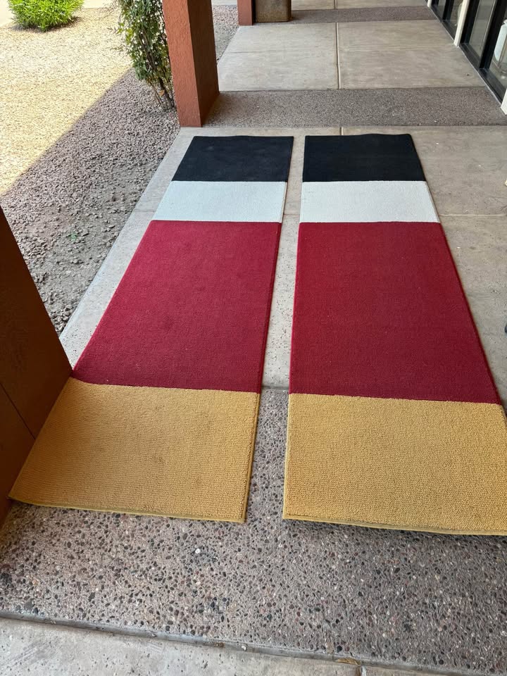 Pair of Modern Runner Rugs