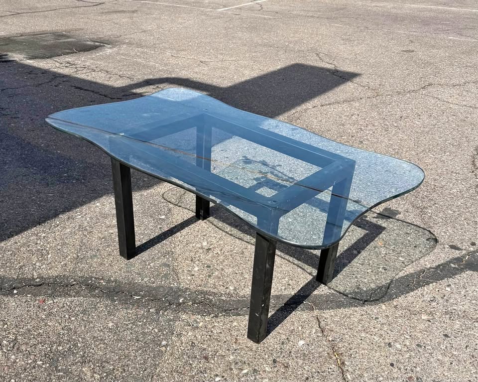 Modern Glass Top Coffee Table - Choice of Base - Got Legs Furniture & Décor