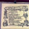 Double-Decker Bus 3-D Shadow Box Wall Art