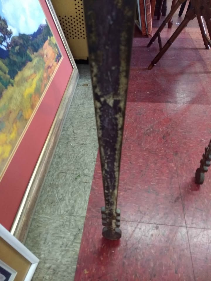Half Moon Iron Console Table