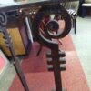 Half Moon Iron Console Table