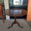 Antique Oak Tilt Top Tripod Table