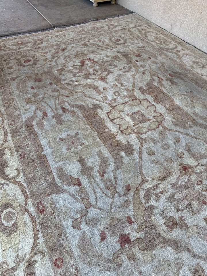 Contemporary Style Handmade Oriental Rug