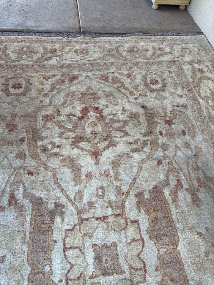 Contemporary Style Handmade Oriental Rug