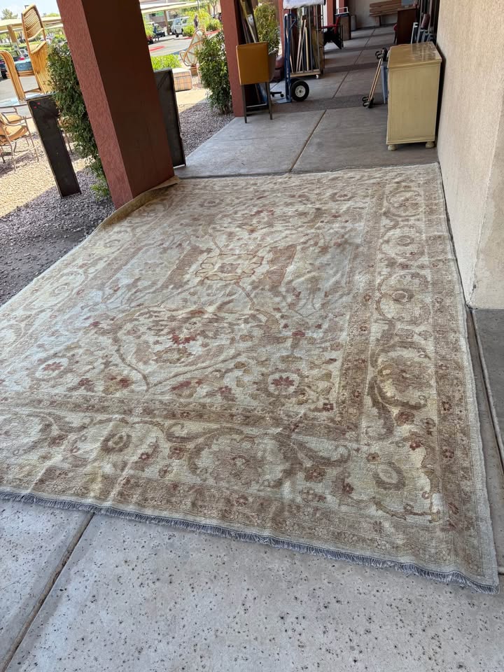 Contemporary Style Handmade Oriental Rug
