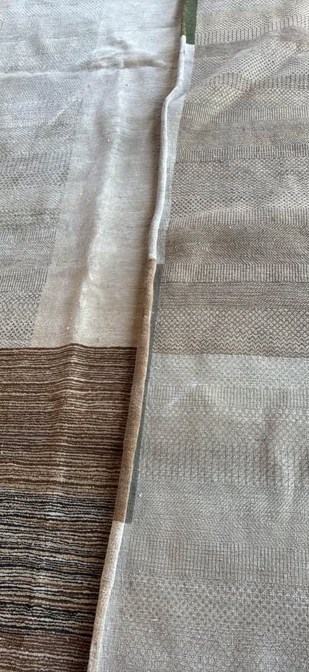 Extra Large Handmade Rug in Earth Tones