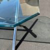 Glass Table with 45 degree Corners - not at the store