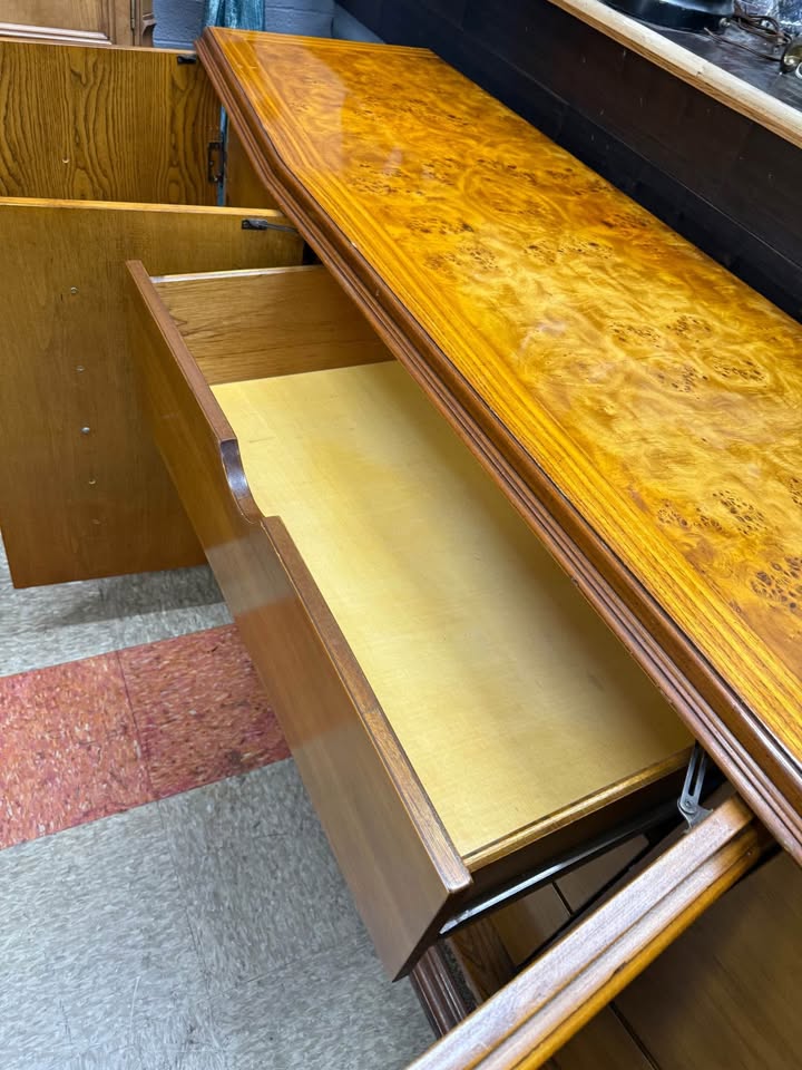 Mid-Century Credenza drawer Mid-Century Credenza
