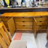 Mid-Century Credenza drawers Mid-Century Credenza
