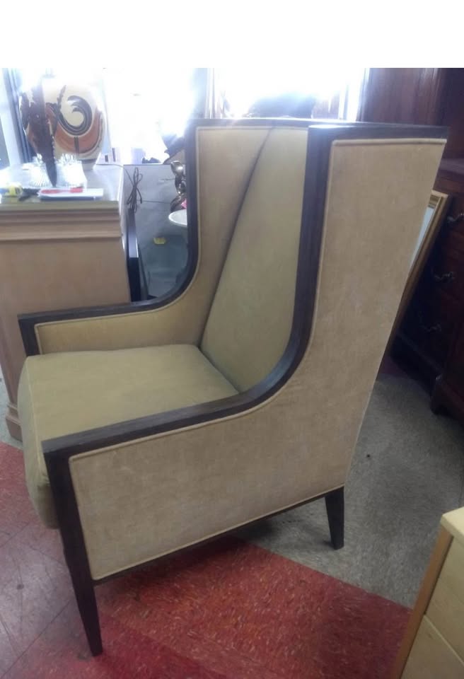 Restoration Hardware Wingback Chairs - 1 Available