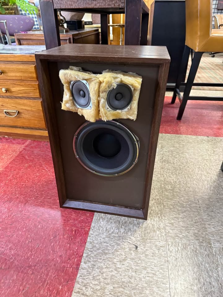 Vintage Bose Interaudio 4000 Speakers inside Vintage Bose Interaudio 4000 Speakers