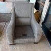 Armchair with Reversible Seat Cushion