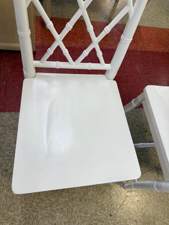 X-Back Dining Chairs - 8 Available