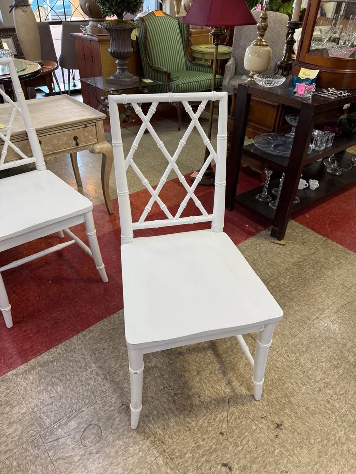 X-Back Dining Chairs - 8 Available