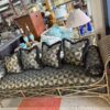 Iron Indoor Outdoor Sofa