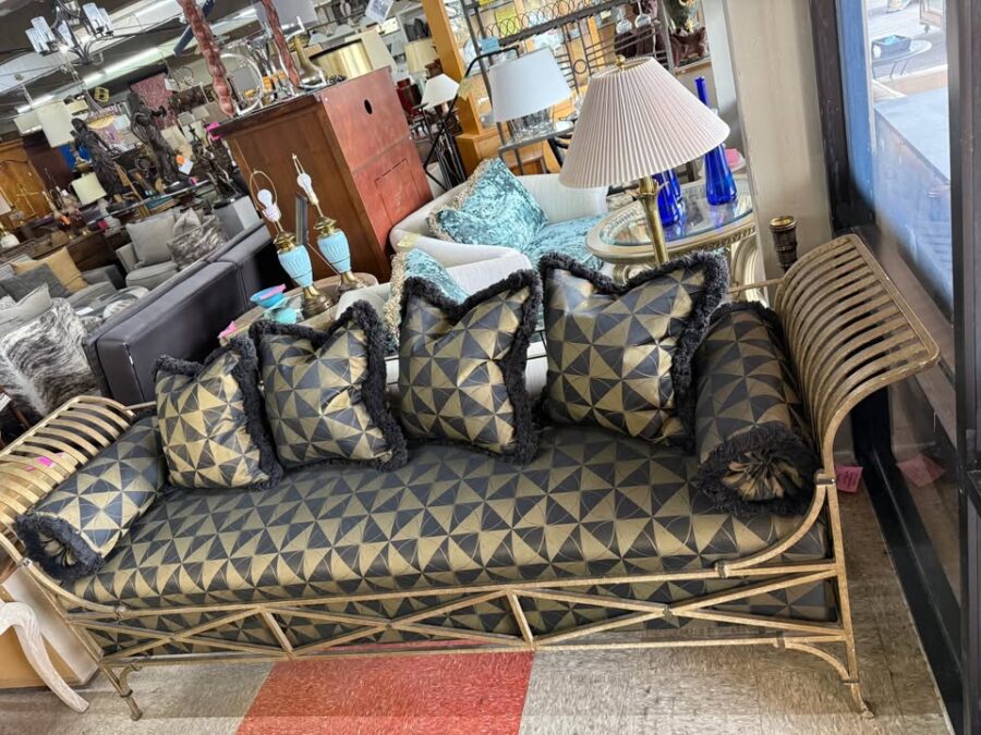 Iron Indoor Outdoor Sofa