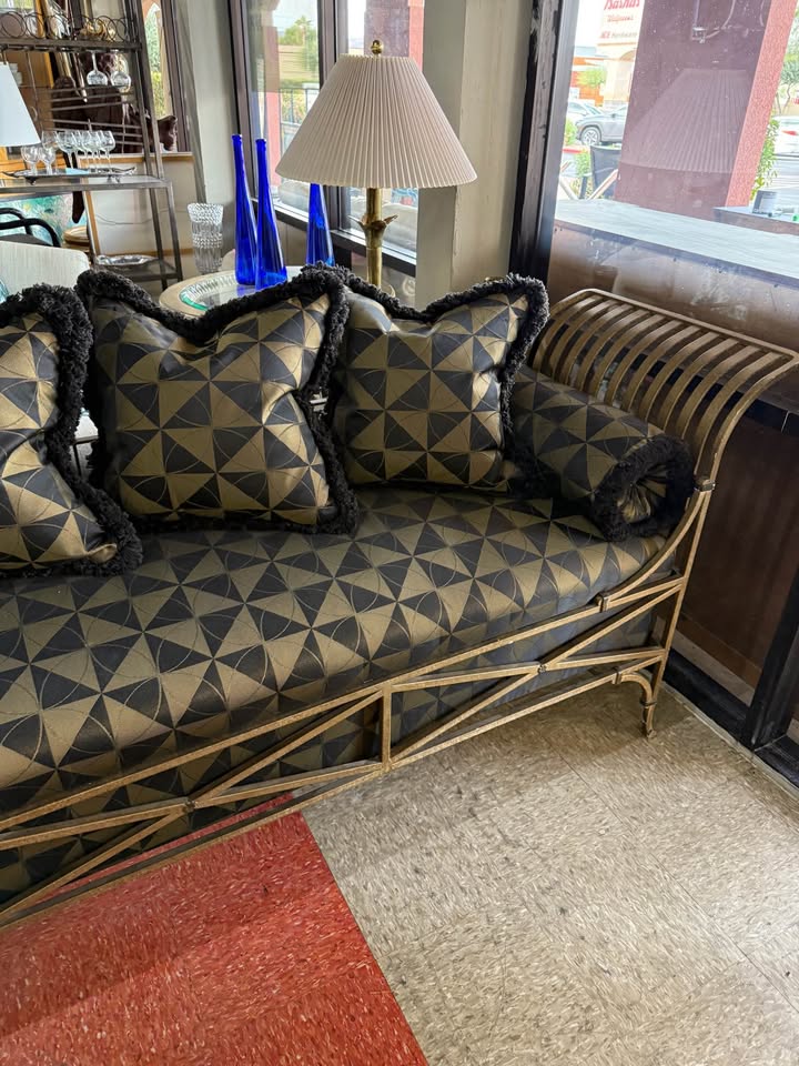 Iron Indoor Outdoor Sofa