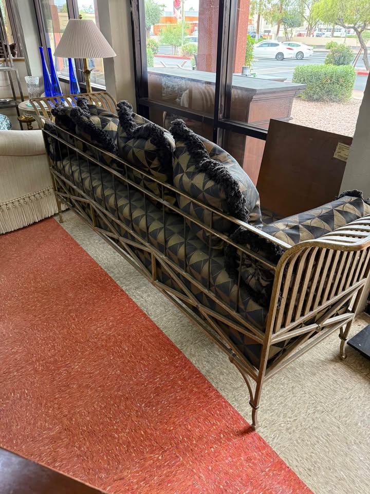 Iron Indoor Outdoor Sofa