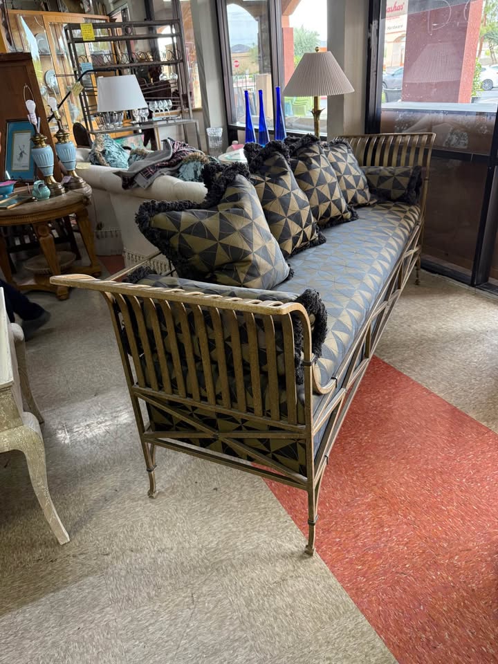 Iron Indoor Outdoor Sofa