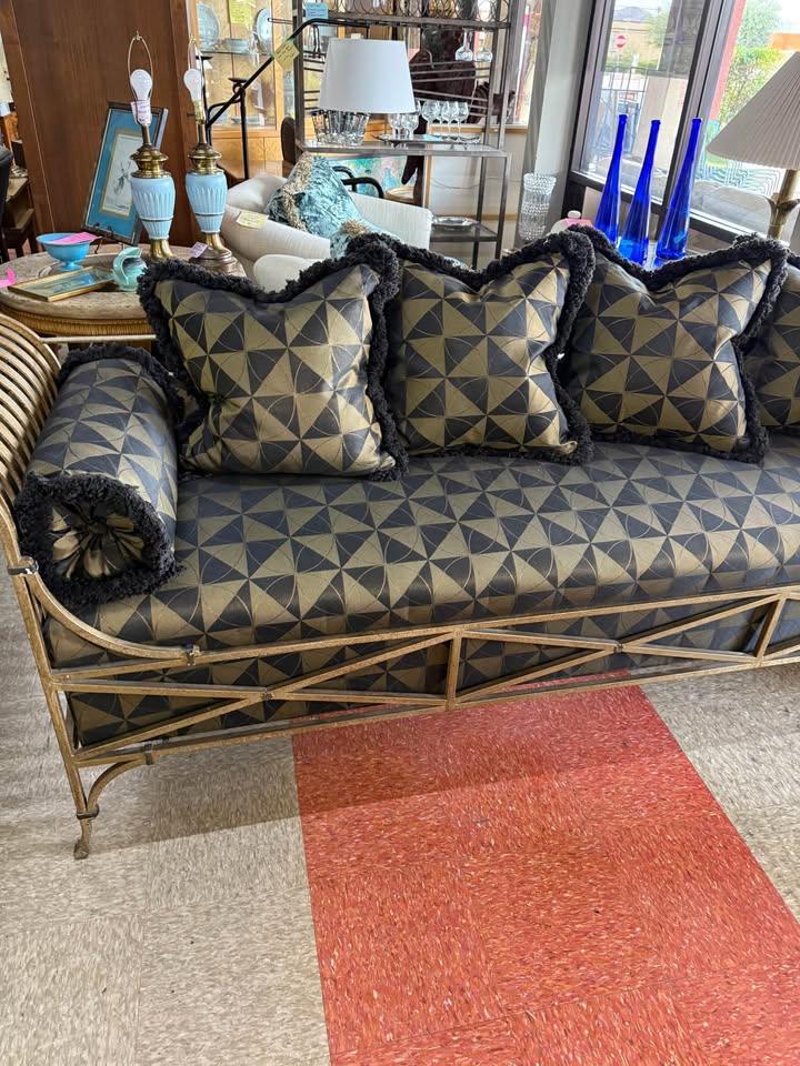Iron Indoor Outdoor Sofa