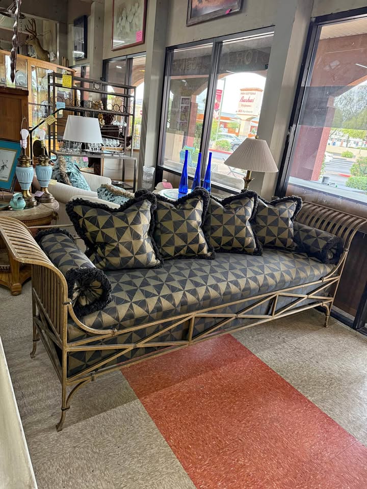 Iron Indoor Outdoor Sofa
