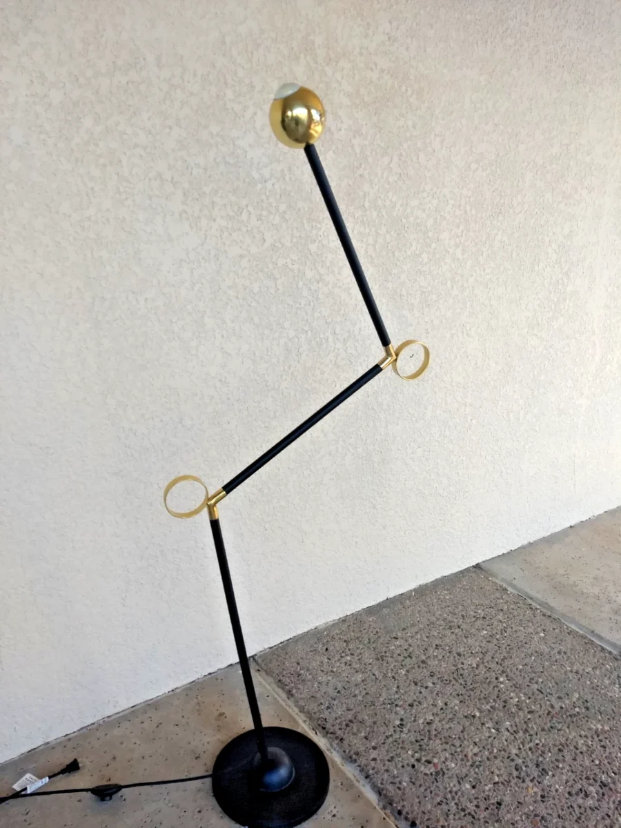 Modern Sculptural Floor Lamp - not at the store