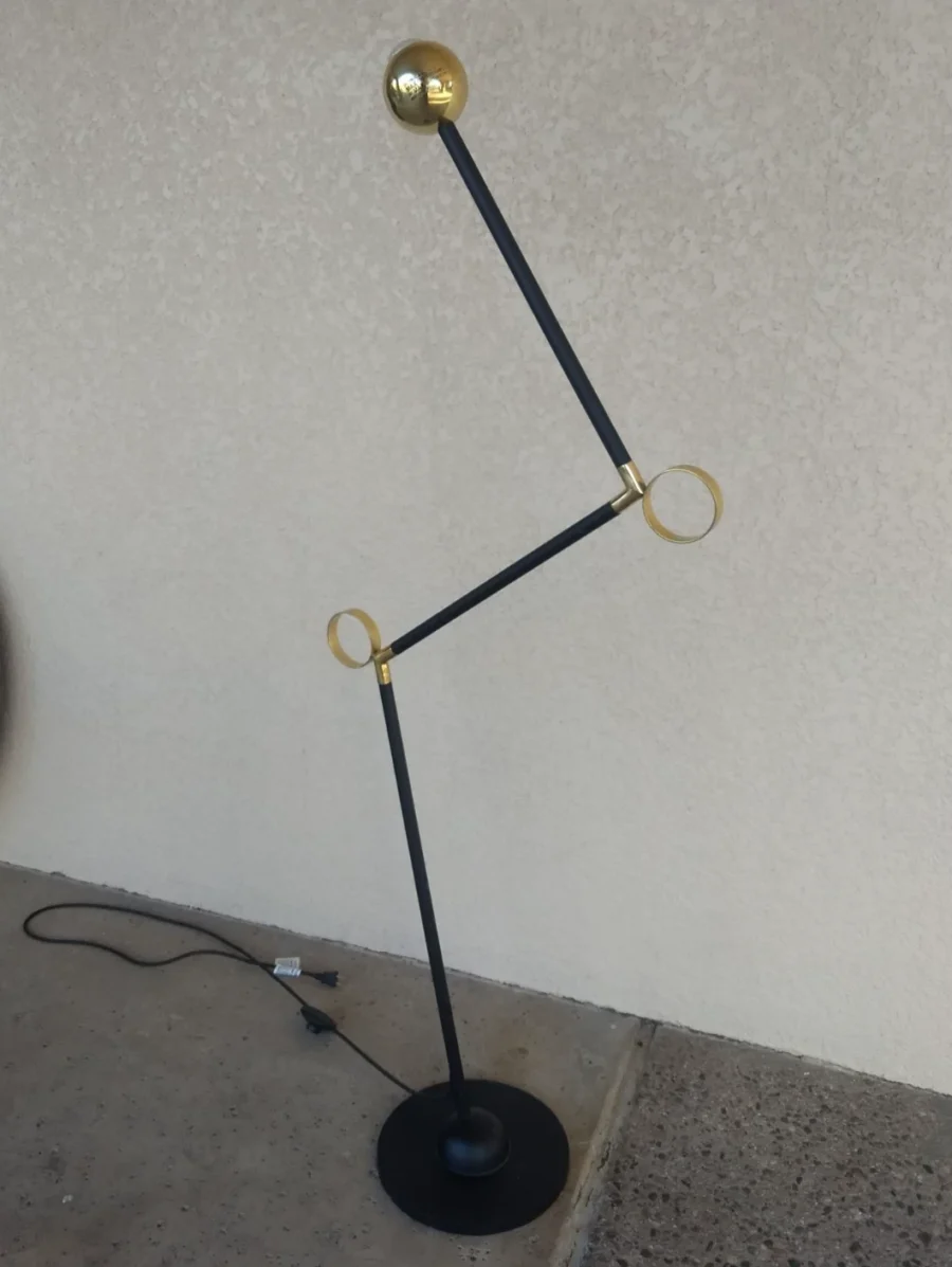 Modern Sculptural Floor Lamp - not at the store