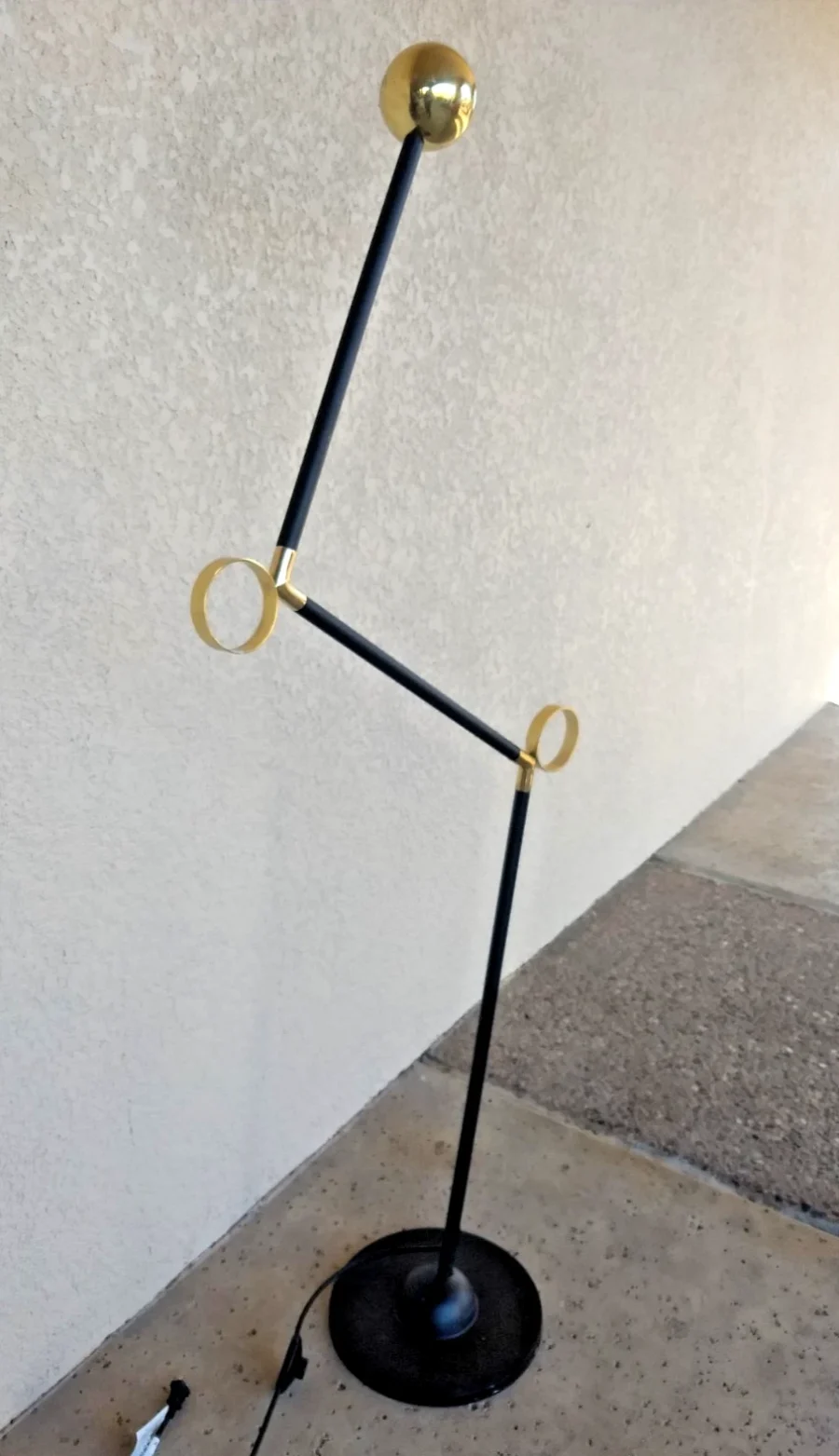 Modern Sculptural Floor Lamp - not at the store