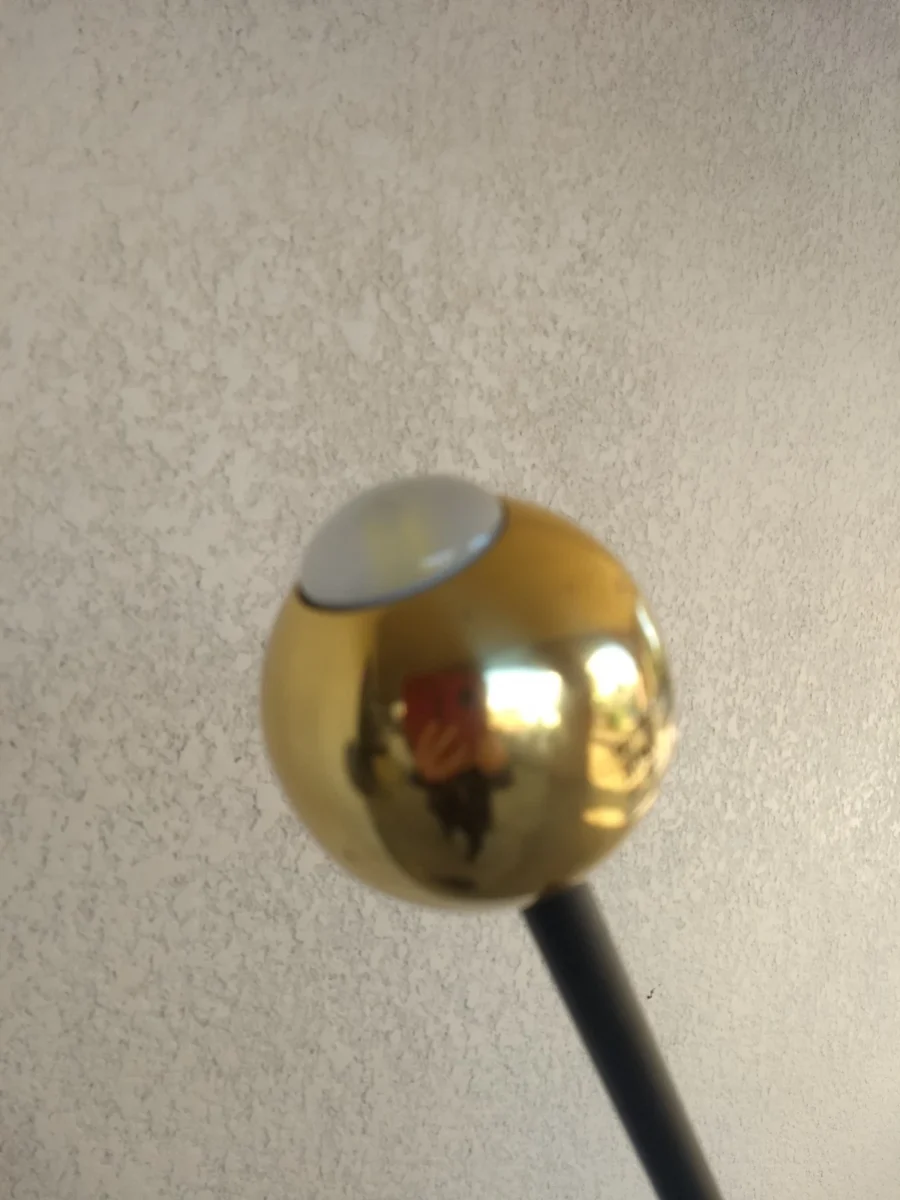 Modern Sculptural Floor Lamp - not at the store