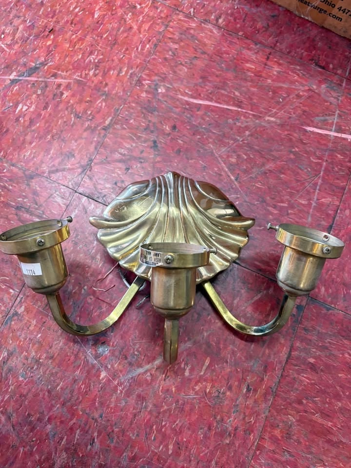 Solid Brass Electric Wall Sconces single 1 Solid Brass Electric Wall Sconces