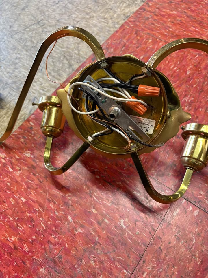 Solid Brass Electric Wall Sconces wires Solid Brass Electric Wall Sconces