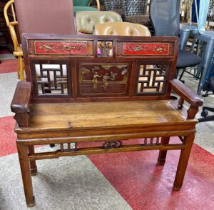Antique Asian Bench