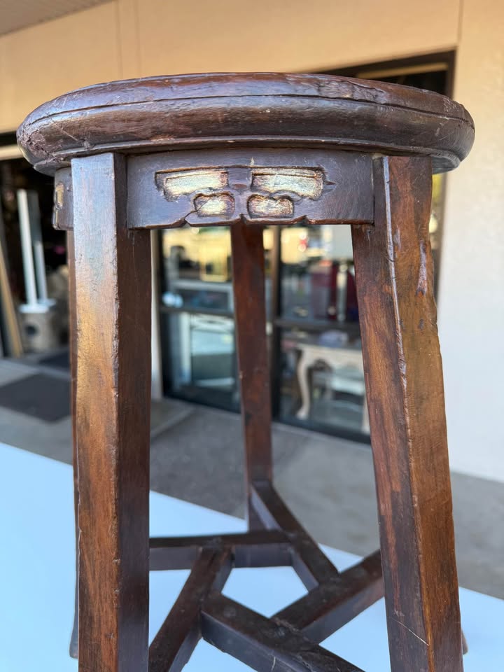Antique Oriental Stool
