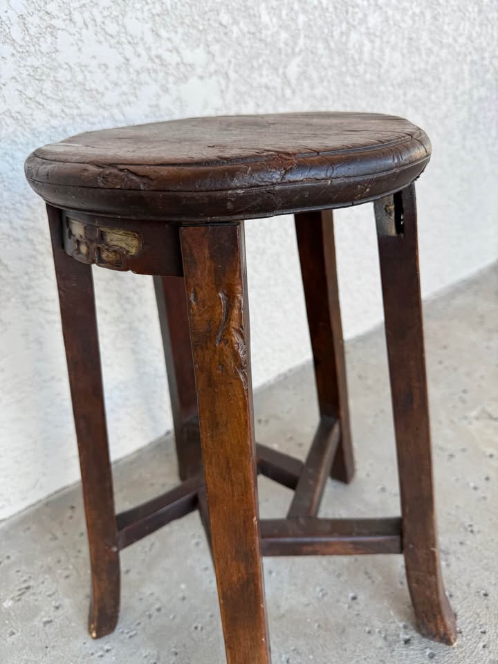 Antique Oriental Stool
