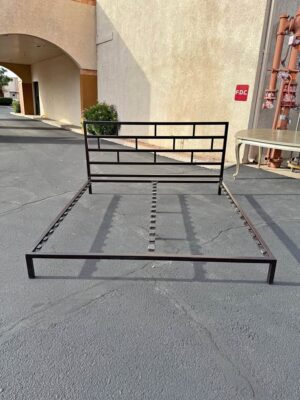 Crate and Barrel King Size Bed - not at the store