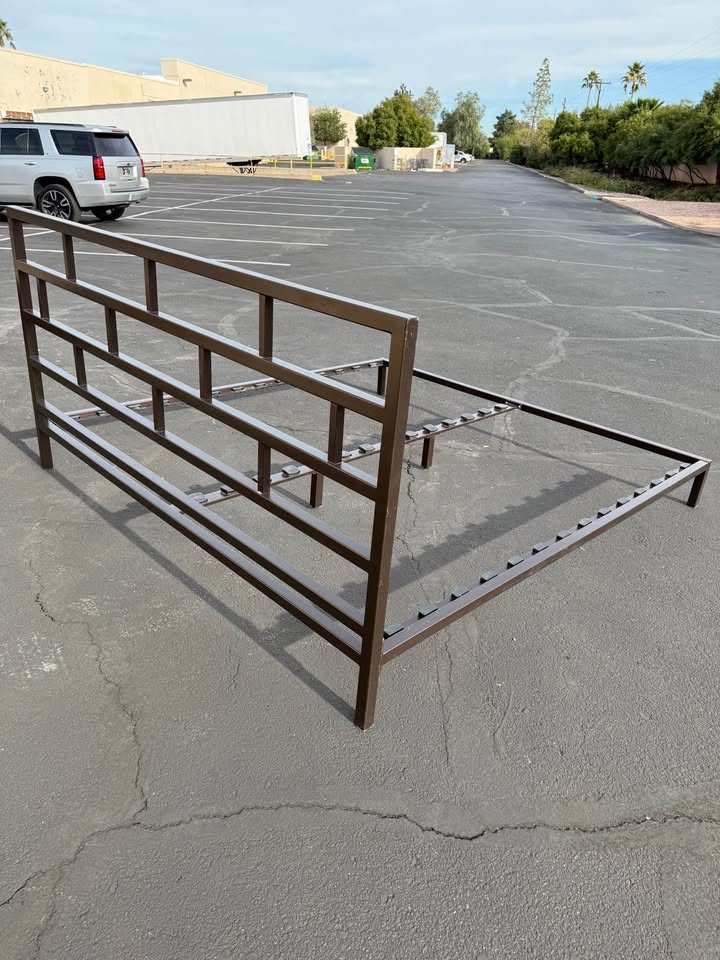 Crate and Barrel King Size Bed - not at the store
