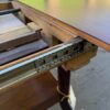Expandable Dining Table with Slate Edges detail Expandable Dining Table with Slate Edges