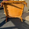 Large Wood Coffee Table with Diamond Pattern