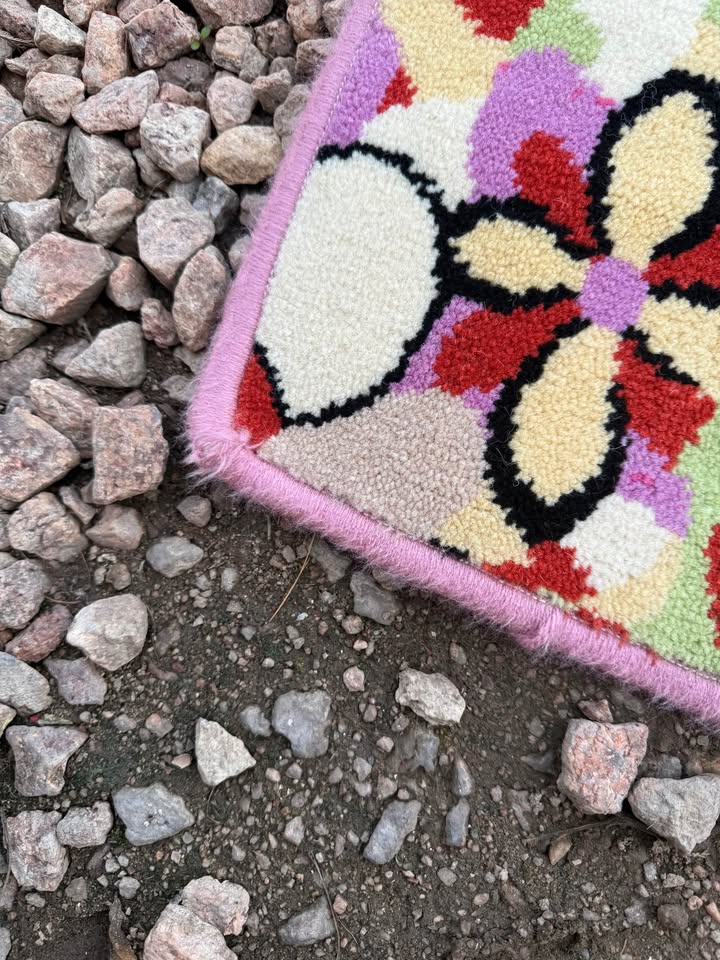 Stark Missoni Fleury Multicolor Flower Rug