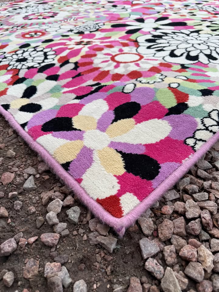 Stark Missoni Fleury Multicolor Flower Rug