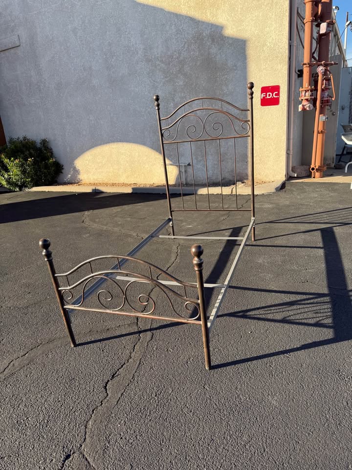 Twin Size Iron Bed Frames Twin Size Iron Bed Frames - 2 Available - not at the store