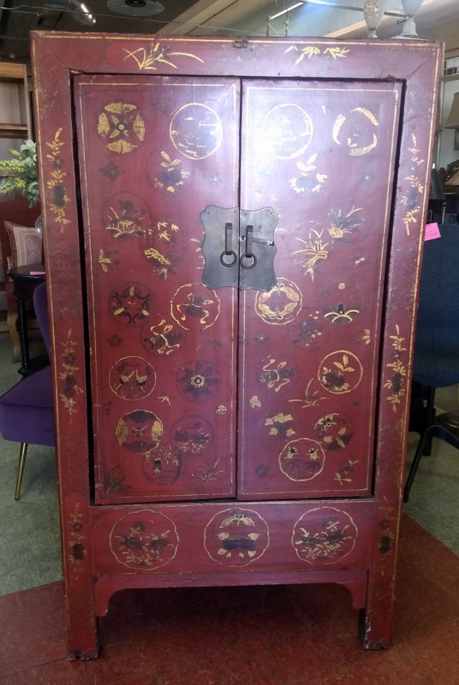 Antique Chinese Wedding Cabinet