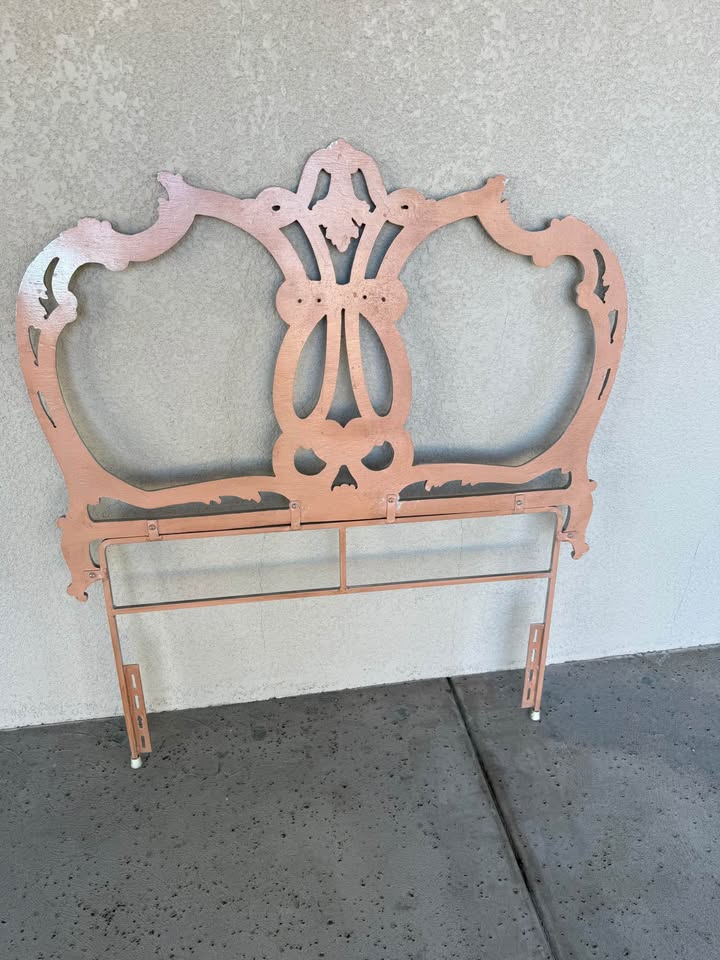 Hollywood Regency Iron Headboards - 2 Available