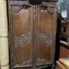 Antique Hand Carved French Armoire