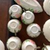 Desert Rose Franciscan dishware set cups bottoms Desert Rose Franciscan Dishware Set - Over 50 Pieces