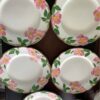 Desert Rose Franciscan dishware set plates 2 Desert Rose Franciscan Dishware Set - Over 50 Pieces